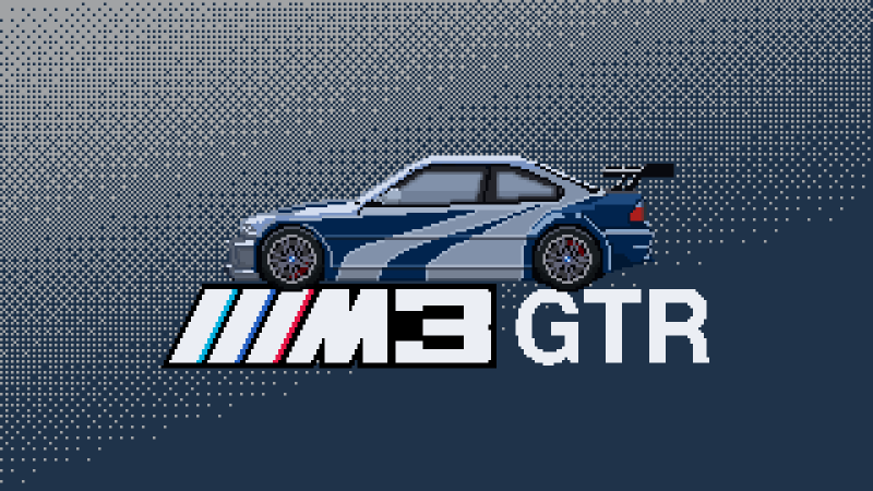 Featured image of post 记录一次像素画尝试：BMW M3 E46